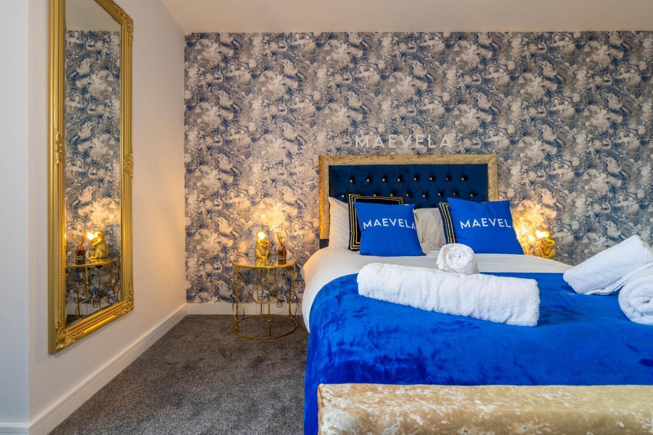 Maevela Apartments - Huge 7Ft Emperor Luxury 2 Bed Apartment - With Parking - New Build - City Centre, Digbeth - Rooftop Terrace - Ps4 & Smart Tv'S Birmingham Esterno foto