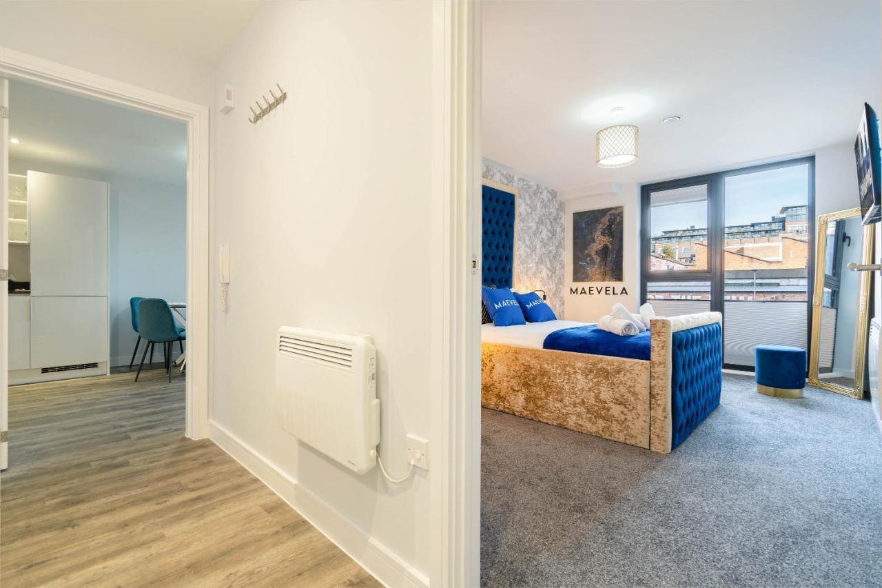 Maevela Apartments - Huge 7Ft Emperor Luxury 2 Bed Apartment - With Parking - New Build - City Centre, Digbeth - Rooftop Terrace - Ps4 & Smart Tv'S Birmingham Esterno foto